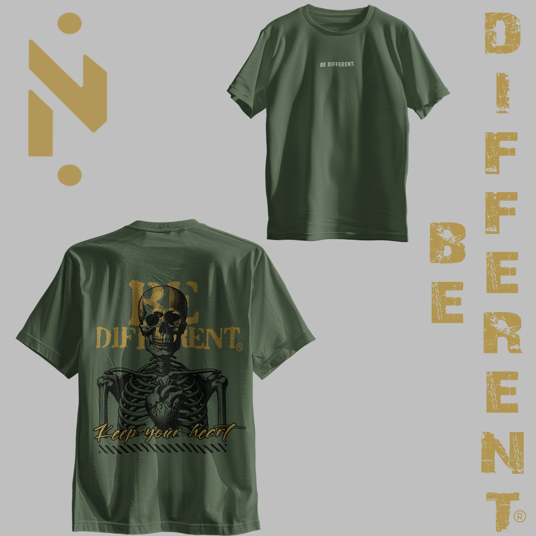 Camiseta Oversized Keep your Heart