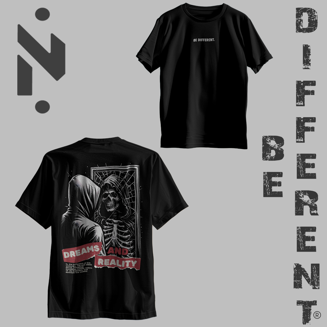 Camiseta Oversized Dreams & Reality